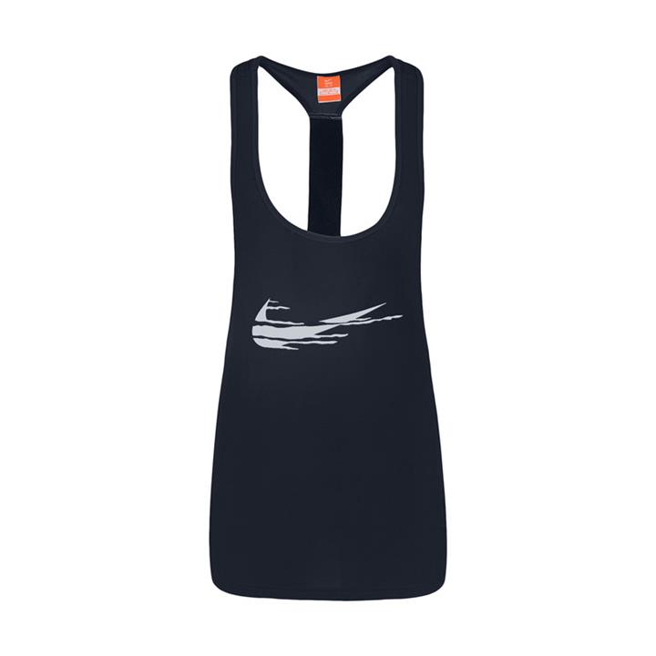 رکابی بدنسازی مردانه نایک مدل HS-Wave سرمه‌ای